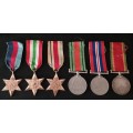 WW2 Medal Group Awarded To:  230445 H.L/G. EDWARDS                   No.29
