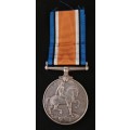 WW1 British War Medal Awarded To: CHARLES . F. BLACKMAN        Q6