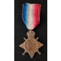 WW1 1914 - 1915 STAR Awarded To: PTE. E.H. WILLS 4TH M.R.                    M30