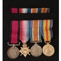 WW1 Miniature Medal Group                     M14