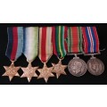 WW2 Miniature Medal Group                           M25
