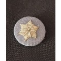 Six Point Star Trade Badge Silver Bullion Wire                     M58