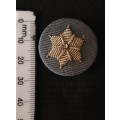 Six Point Star Trade Badge Silver Bullion Wire                     M58