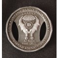 1 Parachute Battalion 60 Years / Deadly Delta Company 42 Years Medallion (Silver Coloured)       09