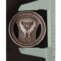 1 Parachute Battalion 60 Years / Deadly Delta Company 42 Years Medallion (Silver Coloured)       09