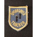 Tracker Police Issue Tracker Proficiency Badges Embroidered  ( Blue )            O43