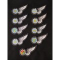 South African Air Force Wings    ( Cloth Wings )  ` `  ONE BID FOR THE LOT  ` `           O64