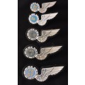 South African Air Force Wings      ( Note condition  )  All Pins Intact                 O65