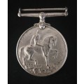 WWI British War Medal 1914-1918: N/SISTER M.E.H. BROWNE.                  O92