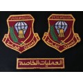 Iraqi Counter Terrorism Service  Cloth Patches  ( One Bid For The Lot )     F22