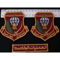 Iraqi Counter Terrorism Service  Cloth Patches  ( One Bid For The Lot )     F22