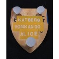 SADF KATBERG COMMANDO Shoulder Flash         ` RARE `           D52