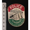 HUNGARIAN POLICE Badge                         M10