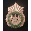 LEBOWA POLICE  CAP BADGE                   F50