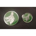 SA Army Dog Handler Proficiency Badges, Metal (from 1995) Full + Mess Dress `One Bid For Both`   F65