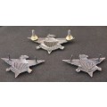 3 Parachute Battalion Beret And Collar Badges                          F85