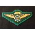 South African Police Special Task Force Para Wings ( Cloth Dark Green )              F93