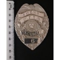 AGENT U.I.I.S. SECURITY 6 Liberty & Justice For All  BADGE               F134