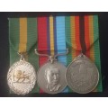Rhodesian Medal Group Awarded To : 22034 T/SGT STEWART D.J.