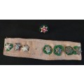 VINTAGE GIRL SCOUTS 6 POINT STAR RANK   1916-1929. ``` RARE FIND ```                     F154