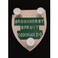 SADF BRONKHORSTSPRUIT COMMANDO SHOULDER FLASH     D76