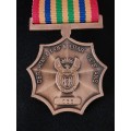 SADF & SANDF - SADF - MK Luthuli Detachment medal (Bronze) - Full size  Number 055              F164