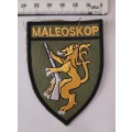 MALEOSKOP Cloth Badge                 F169