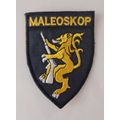 MALEOSKOP Cloth Badge                               F170