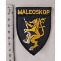 MALEOSKOP Cloth Badge                               F170