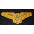 Police Pilot Wing pilot wing from flight suit. Embroidered. Unissued example              F180