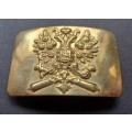 IMPERIAL RUSSIAN ARMY, ARTILLERY ENLISTED MEN BUCKLE                F190