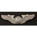 WW2 US ARMY AIRFORCE AIR CREW WING   ( Sterling )           F196