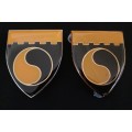 SADF NOORDVAAL COMMANDO ORKNEY SHOULDER FLAHSES             H48