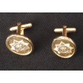 South African Police Early Type Cufflinks                             F229