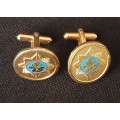 Old SA Police 75th Anniversary Insignia Cufflinks                   F230