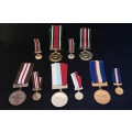 Namibia POLICE Medals Full Size And Miniatures ` MINT CONDITION `