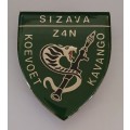 SWA POLICE KOEVOET SIZAVA Z4N KAVANGO SHOULDER FLASH ( SILVER )        F256