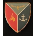 SADF DEFENCE FORCE HQ    ( Note One Pin Repaired )       ` Very SCARCE `     D136