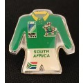 RUGBY World Cup 1999  Springbok Pin Badge                       V2