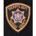 Sheriff`s Dept. NASSAU COUNTY Cloth Badge                          V8