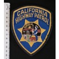 CALIFORNIA HIGHWAY PATROL Cloth Badge                      V11