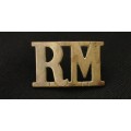 ROYAL MARINE Shoulder Title                           V42