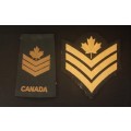 CANADIAN SERGEANT RANKS       ` NOTE CONDITION `                      V51