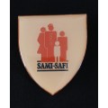 SAMI - SAFI   SOUTH AFRICAN FORCES INSTITUTE SHOULDER FLASH       `` RARE ``     D145