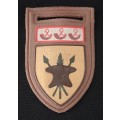 SADF 151 BATTALION WITH FREE STATE COMMAND TUPPER FLASH  ( SEE MAGNET NOT PIN )    C4