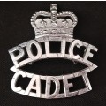 NSW NEW SOUTH WALES POLICE CADET CAP BADGE       `` RARE ``           C9