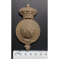 BOER WAR ERA BRITISH MOUNTED INFANTRY BADGE  ( METERIAL RESIN )        C28