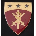 NATAL MEDICAL COMMAND BADGE    Size: 100mm x 85mm     ( Note No Pins )     ` STUNNING `       C112