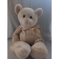 Bear soft toy with pocket