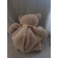 Bear soft toy with pocket